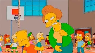 THE TEACHER LOST CONTROL AND HIT BART &ndash; THE SIMPSONS