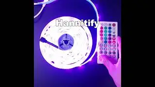 Светодиодная лента Hannitify 5м, Bluetooth #led #light #neon #ledlights #tech #diy