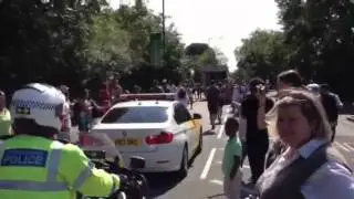 Olympic torch 25th July - Harrow Road