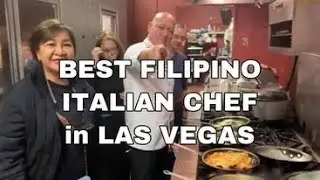 The BEST FILIPINO ITALIAN CHEF in LAS  VEGAS... Chef Rudy of IL CHIANTI Italian Restaurant. Thanks!