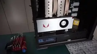 prepping for watercooling: DIY vertical GPU mount