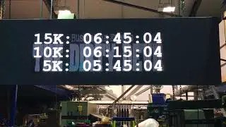 P3.91 768x192 Pixels Internal Full Colour LED Display
