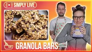 Baking Granola Bars ft. Beyyyn 🔴LIVE - Simplybakelogical