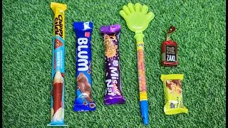 Colorful Candy Stick ASMR 🍬  Crunchy & Fun Candy Sounds for Kids