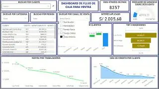 📊 Dashboard de Flujo de Caja y Ventas por Cliente &ndash; Power BI | Finanzas y Ventas