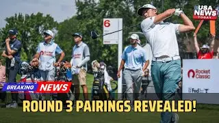 Rocket Classic Round 3 Tee Times & Featured Pairings | June 28 Schedule ⛳ । USA NEWS TODAY