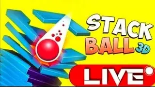 🔴Stack ball 3D game | daily live stream| #ballgame​ #stackballgame​