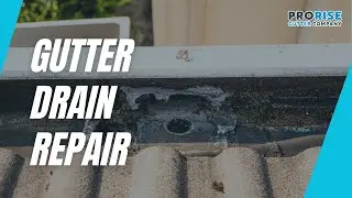 Hidden/Built-in EPDM Gutter Drain Repair | ProRise Gutters Company Vancouver