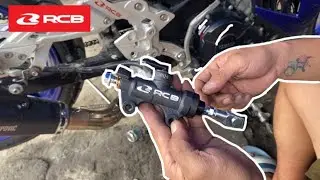 INSTALLING RCB REAR BRAKE MASTER PUMP ON SNIPER 150