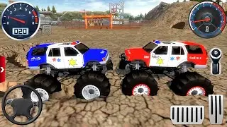 US Juego de Carros - Police Monster Truck Extreme Offroad #1 - Offroad Outlaws Android gameplay