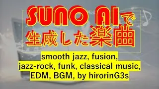 Fusion-Jazz: Ten Miles 10+15 by hirorinG3s with SUNO AI MUSIC