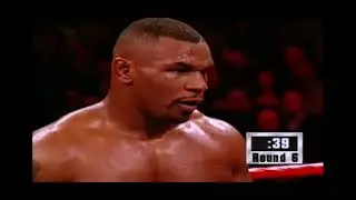Mike Tyson bites Evander Holyfield&rsquo;s ear match highlights