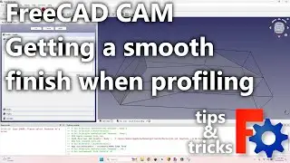Более плавная обработка на станке с ЧПУ &mdash; Совет 3 по FreeCAD CAM (хитрость траектории инструмента)