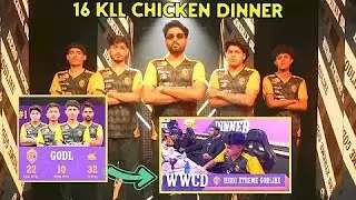 GodLike&rsquo;s 16 Kill Domination 🔥 | BGMS Season 4 Semi Finals | Chicken Dinner Highlights | Hindi