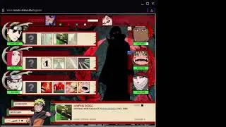 Naruto Arena - 5 in a row with Kushina/ Lee (S)/ Kyuubi Naruto