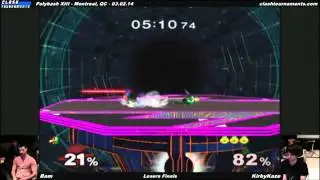 Polybash XIII - KirbyKaze vs Bam - Losers Finals - SSBM
