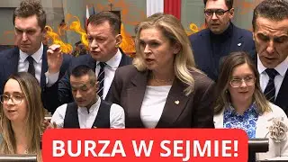 BURZA W SEJMIE! POSŁOWIE STARLI SIE PRZED GŁOSOWANIAMI!