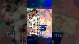 Talib Kweli shouts out Portland rapper Swiggle Mandela #talibkweli #portland #oregon #hiphop