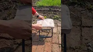 Portable folding stool