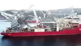 Helicopter view Deep Energy & Apache II at TechnipFMC
