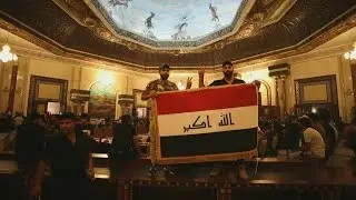 Protesters storm Iraq's government palace after Sadr quits politics | AFP
