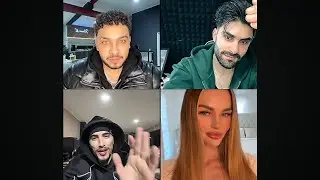 نزار رباعي مع وائل واسامة و محمد كلو حماس مع بنت اجنبيه  وصار يتغزلو فيها جاب العيد وأحكام سلخ 