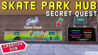 Skate Park Creative Hub by KKSlider & Bunny - New Featured Hub Secret Challenge Guide - Skate Park