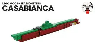 LEGO Casabianca Redoutable-Class Submarine (1935) MOC