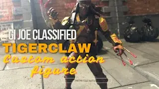GI Joe Classified Tigerclaw Custom action figure #gijoetoys #hasbro #gijoe
