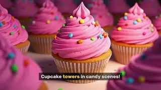 Pink Animals, Flowers & Candy! | Learn Colors with Fun Songs