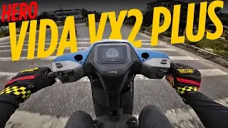 Hero Vida VX2 Plus Ride Review in Telugu | Watch before you buy. @motoboyvk 