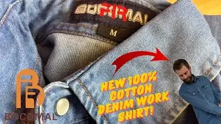 Bocomal FR 100% Cotton Denim All Season Work Shirt Review!