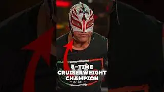 Rey Mysterio's EVERY CRUISERWEIGHT TITLE WIN #wwe #wrestling #shorts