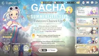 Gacha Blue Fate Core Dana Sampai Dapat Exos Heroes