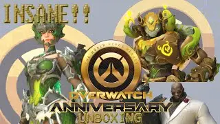 INSANE ✨ Overwatch's Anniversary 2020 Unboxing! 🎮🎂