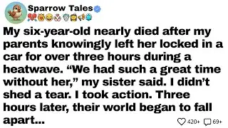 My six-year-old nearly died after my parents knowingly left her locked in a car for over three...