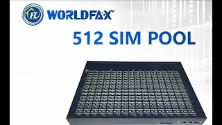 Gsm Sim Pool 512 Sim Bank Voip Gateway Gsm Sim Box#gateway #gsm #sms