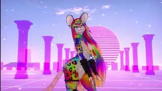 TWICE - I Can't Stop Me | Rainbow Mouse Girl | MMD K-POP (VRChat)