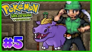 Burole Town Gym Leader Davern!!Pokemon Uranium In Hindi | Episode 5 | DhruTheGamer