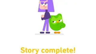 *Let&rsquo;s read in French with Duolingo Stories Section 5:adventurer Unit 6 #france #duolingostories