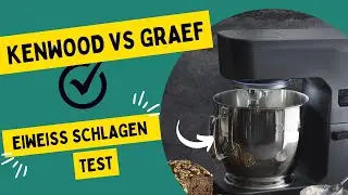 Kenwood Cooking Chef XL vs Graef MYestro im Süßwaren Test