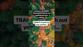 Do not BLAME THE ALGORITHM! #algorithm #growyourchannel #viralshort #createvideos #goviral