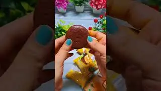 🥭 🥧 MANGO CHOCO PIE REVIEW 🥧 🥭 | #chocopie #food  #foodreview #orion  #chocolatecake #shorts