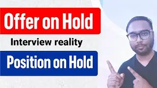 Infosys offer hold | position on hold 😱 HR said Position is On Hold so I will be considered later😰