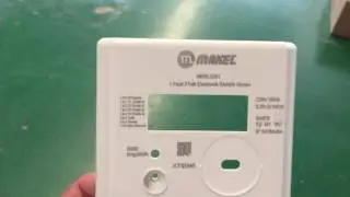 0.7 hatch 12s  ABS meter laser marking,fiber laser marking plastic