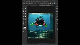 Auto blend layers in photoshop #shorts #photoshop