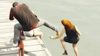 GTA 5 FUNNY BIKE KICK Compilation #3