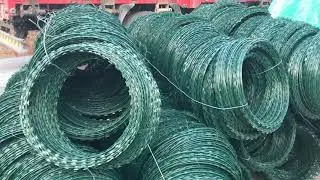 roolo de malla soldada,concertina razor wire in China.