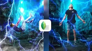 Snapseed Thunder Lightning Effect || Snapseed Photo Editing || Snapseed Editing Tutorial