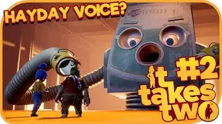 IT TAKES TWO Gameplay Walkthrough #2 | Hazelight | Co-op | Puzzle | Adventure | HayDay
